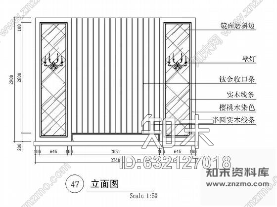 施工图某欧式娱乐会所包房7装修图cad施工图下载【ID:632127018】