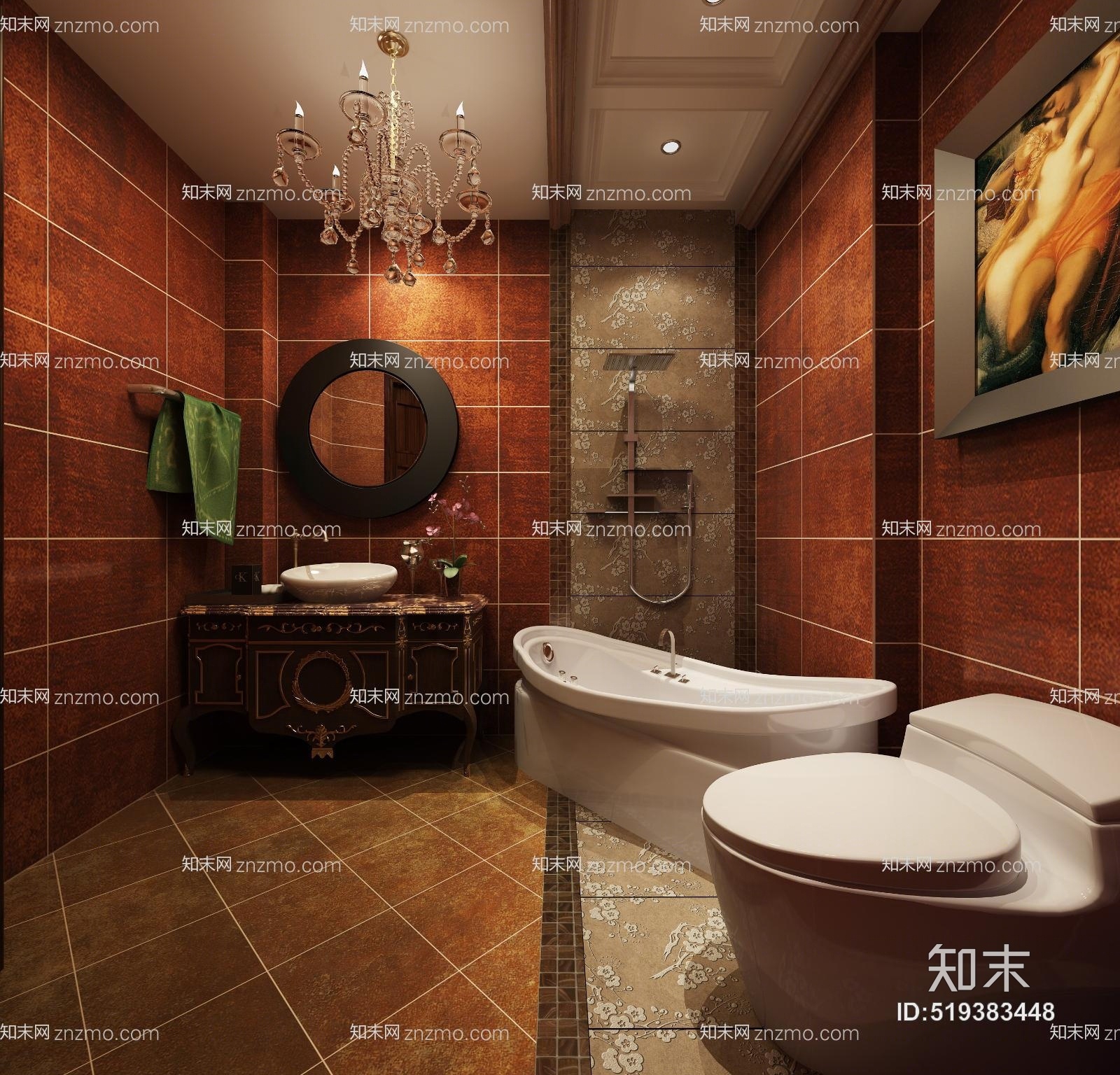 详情  风格:欧式古典 材质贴图:有贴图灯光详情:vr灯光 模型版本:max
