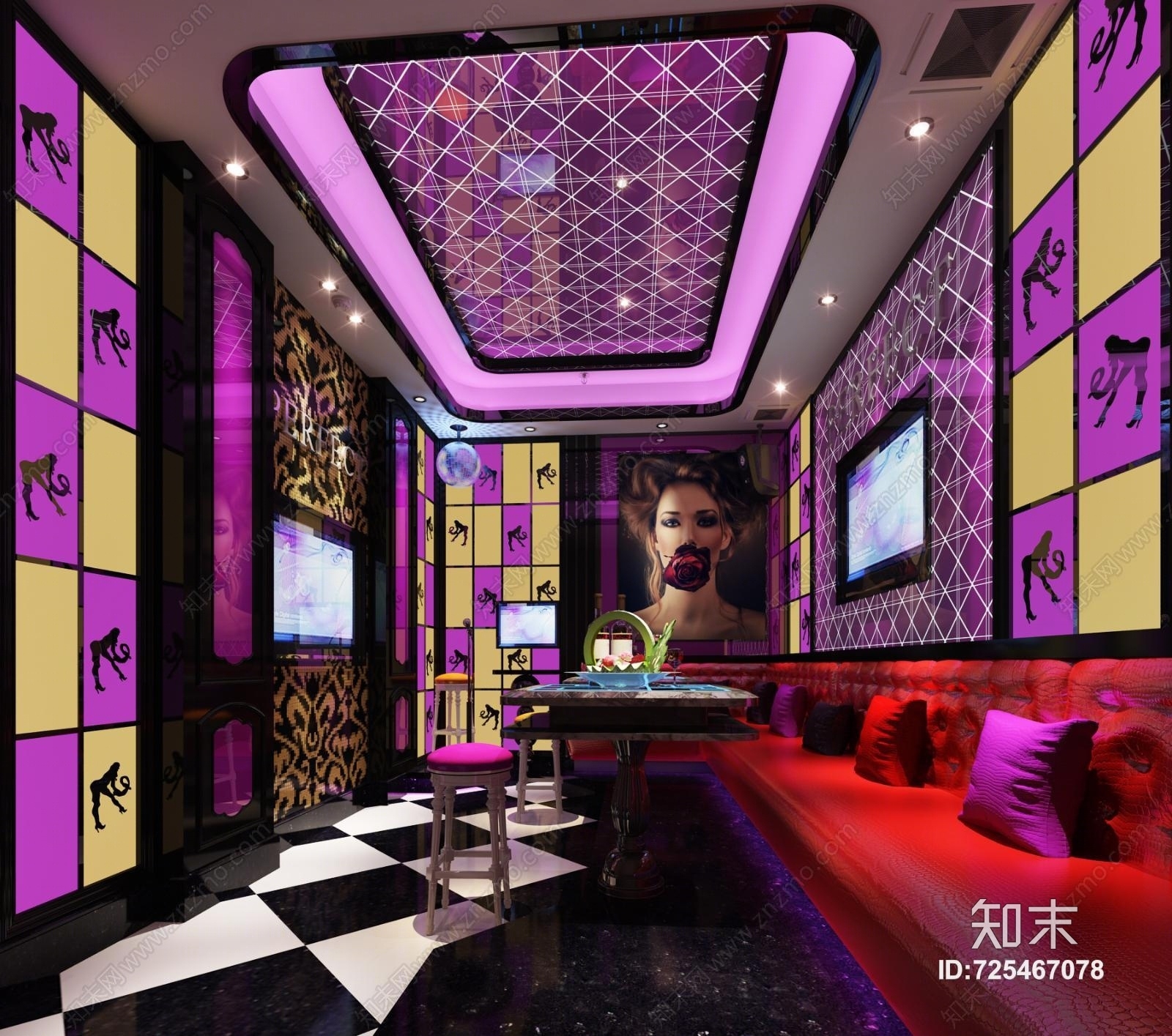 现代卡拉ok3d模型下载【id:725467078】