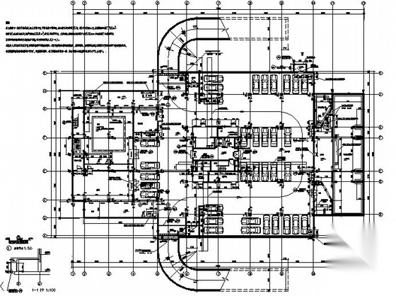 某十二层办公楼建筑施工图cad施工图下载【ID:149940121】