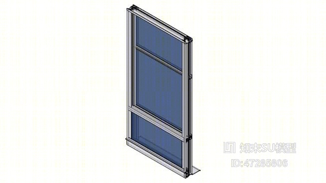 该5600幕墙内釉-SU模型下载【ID:47285806】