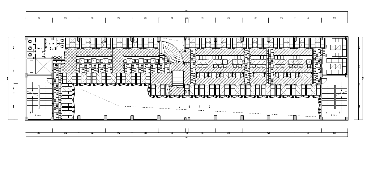 [广东]佛山银太阳高档中餐厅装修施工图cad施工图下载【ID:161759179】