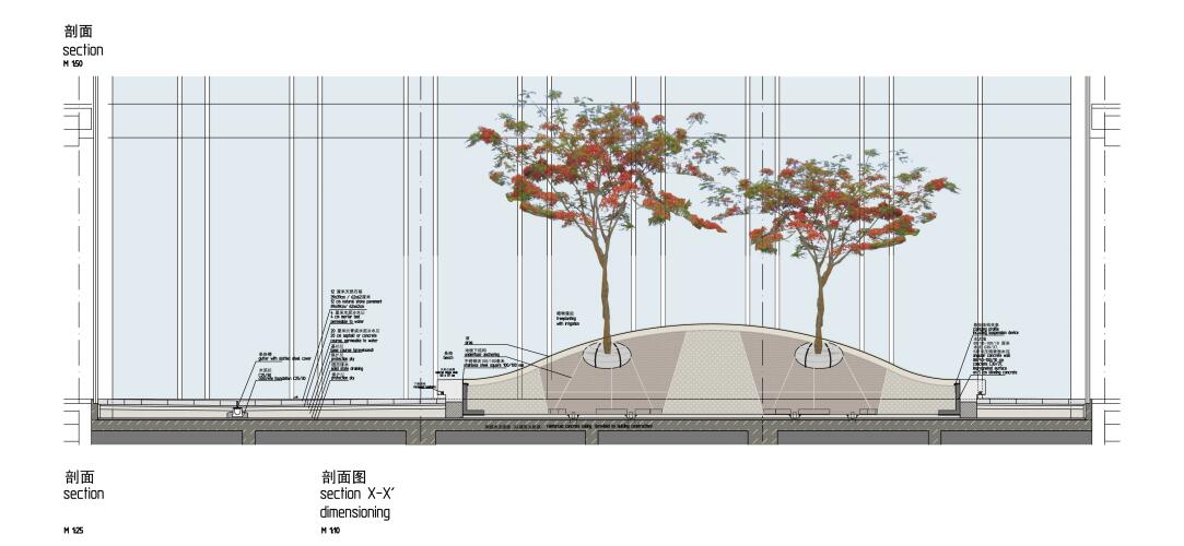 ​[河南]郑州绿地中央广场现代风高层综合体办公建筑设...cad施工图下载【ID:165423133】