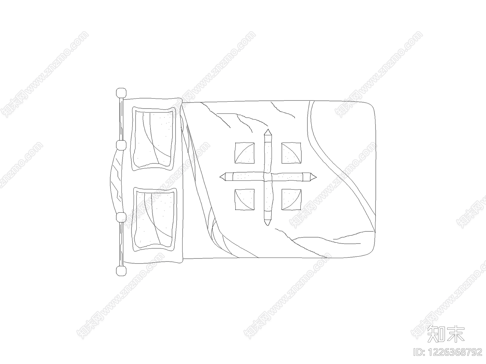 幕墙门窗cad施工图下载【ID:1226368792】