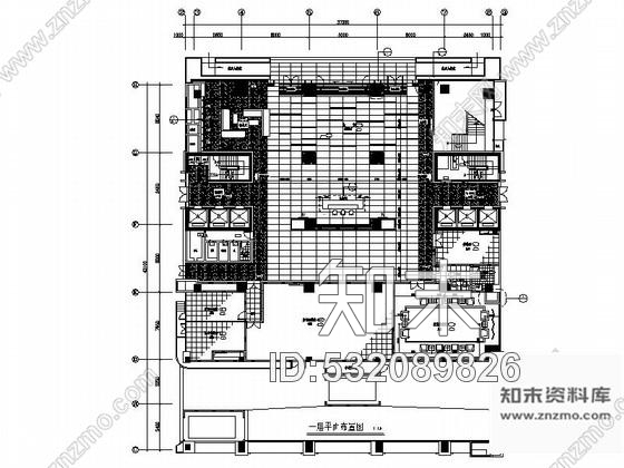 施工图广东商贸核心地段中国控股通信集团商业写字楼装修施工图含效果实景施工图下载【ID:532089826】