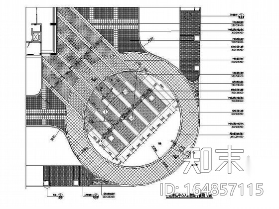 安徽某行政中心全套景观设计施工图施工图下载【ID:164857115】