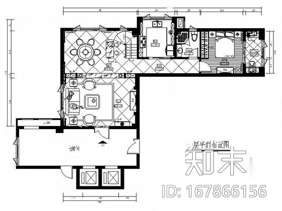 精品双层洋房别墅装修设计CAD施工图（含效果）cad施工图下载【ID:167866156】