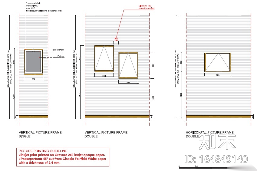 奢华品FENDI设计施工图（附效果图+新理念设计手册+物料...cad施工图下载【ID:164849140】