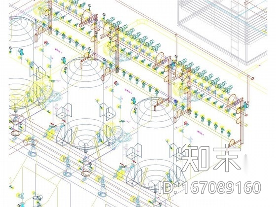 制冷系统3D模型cad施工图下载【ID:167089160】