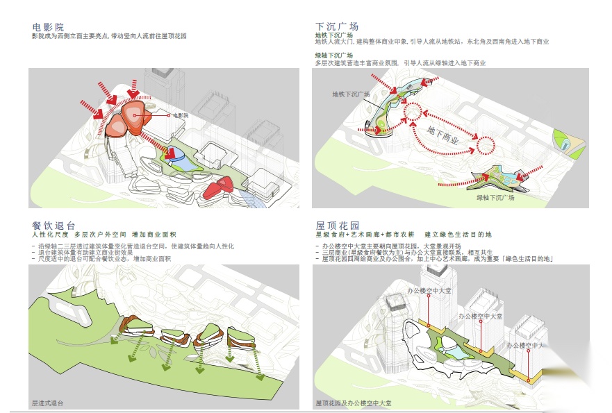 万科南站商务城方案地块设计cad施工图下载【ID:166565101】