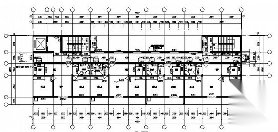 某三层老年公寓建筑施工图cad施工图下载【ID:165601101】