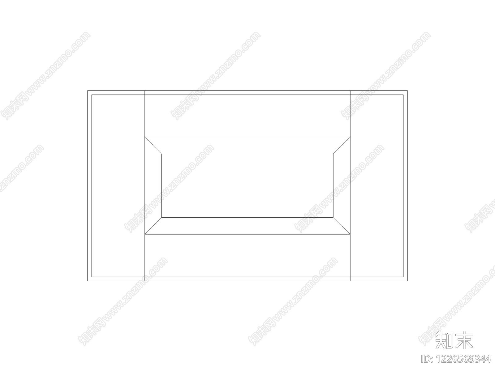 沙发cad施工图下载【ID:1226569344】