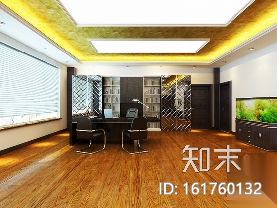 [北京]综合性大型矿业公司办公楼设计施工图（含效果）cad施工图下载【ID:161760132】