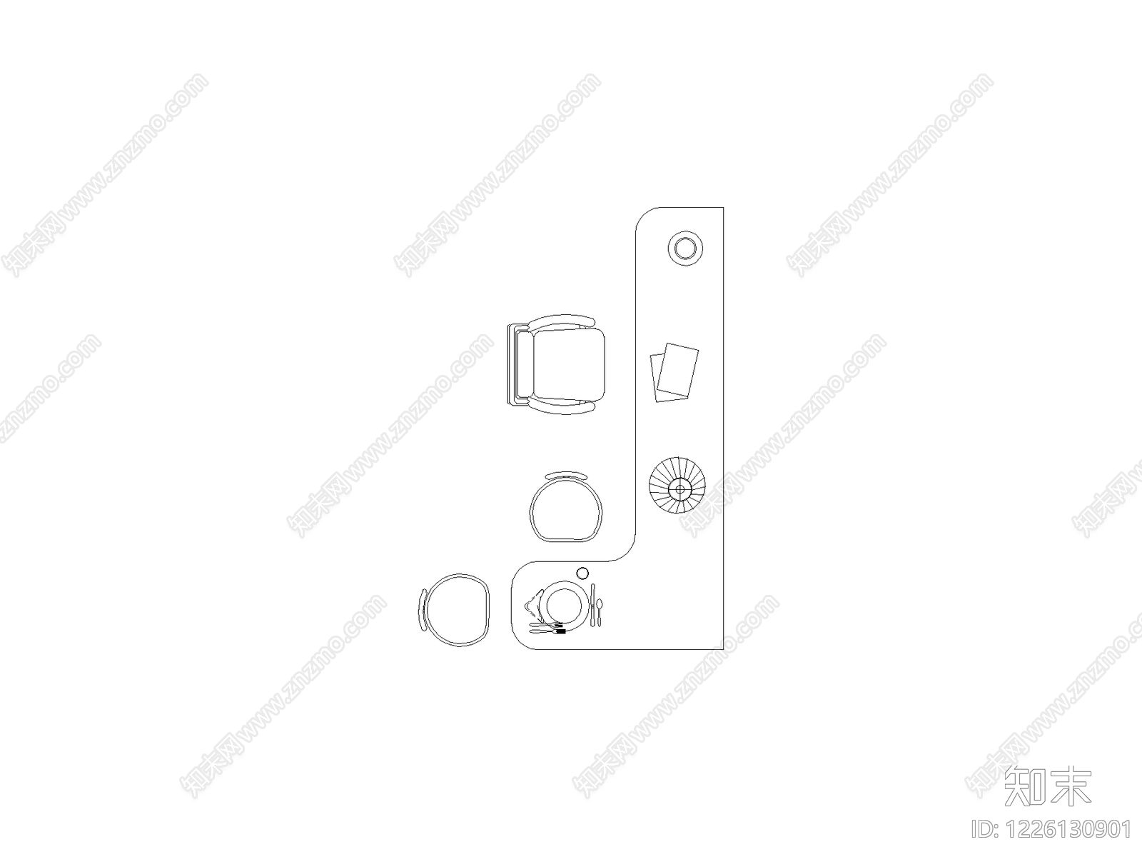 现代家装图库CAD图纸