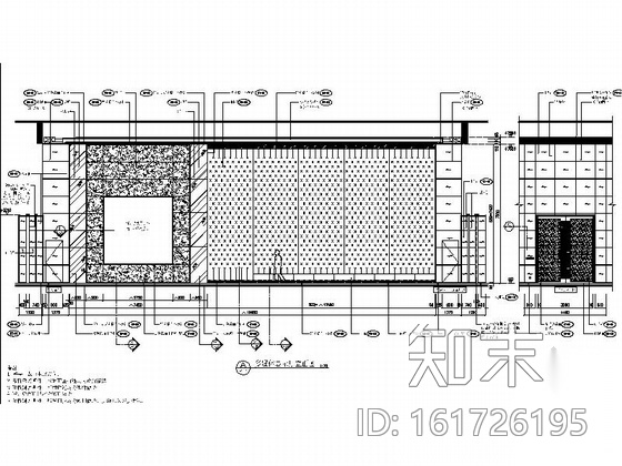 [西安]欧式高端华丽售楼部装修施工图cad施工图下载【ID:161726195】