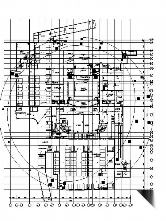 [浙江]现代风格多层省级剧院建筑设计施工图（知名设计院...施工图下载【ID:165145180】