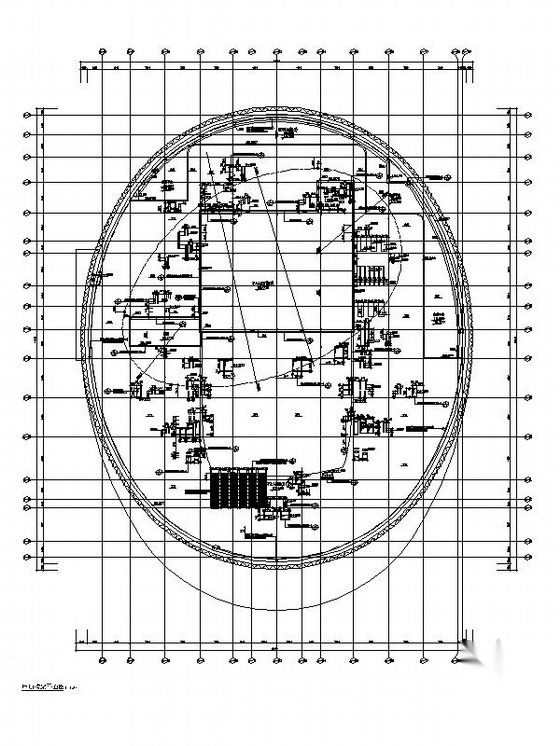 [浙江]现代风格多层省级剧院建筑设计施工图（知名设计院...施工图下载【ID:165145180】