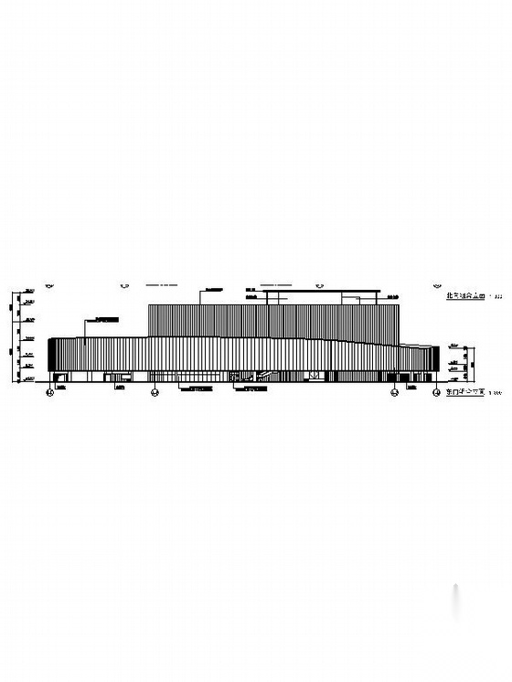 [浙江]现代风格多层省级剧院建筑设计施工图（知名设计院...施工图下载【ID:165145180】