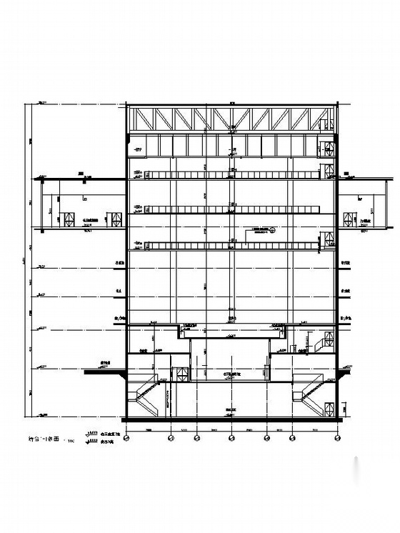 [浙江]现代风格多层省级剧院建筑设计施工图（知名设计院...施工图下载【ID:165145180】