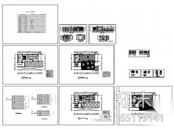 [北京]某面包店施工图施工图下载【ID:165119141】
