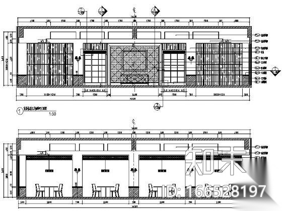 [天津]半岛豪庭住客会所装修图cad施工图下载【ID:166528197】