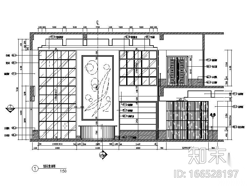 [天津]半岛豪庭住客会所装修图cad施工图下载【ID:166528197】