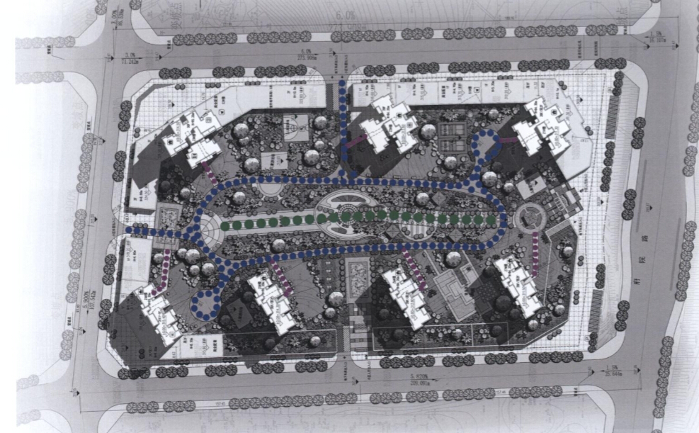 [重庆]高层住宅及沿街配套商业建筑设计方案文本cad施工图下载【ID:167492111】