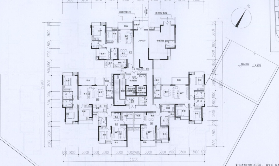 [重庆]高层住宅及沿街配套商业建筑设计方案文本cad施工图下载【ID:167492111】