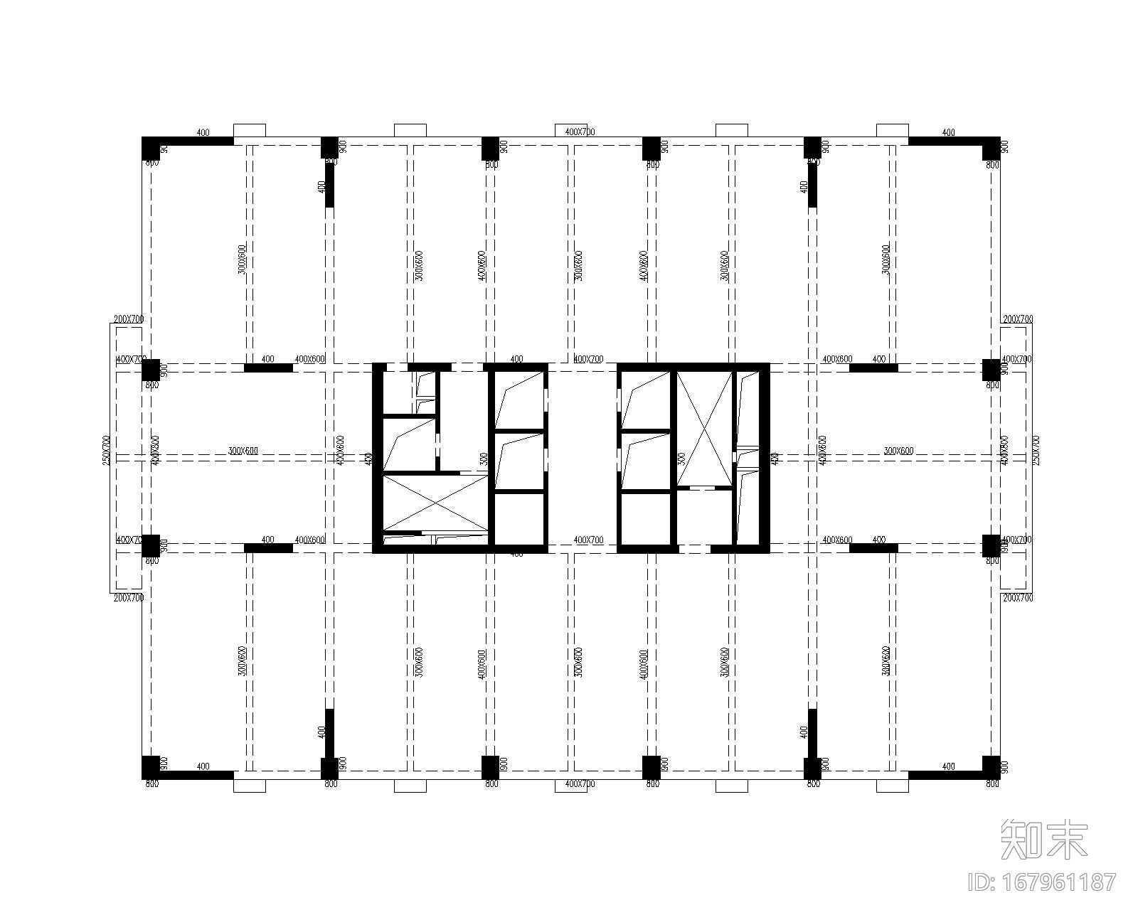 商业中心施工图下载【ID:167961187】