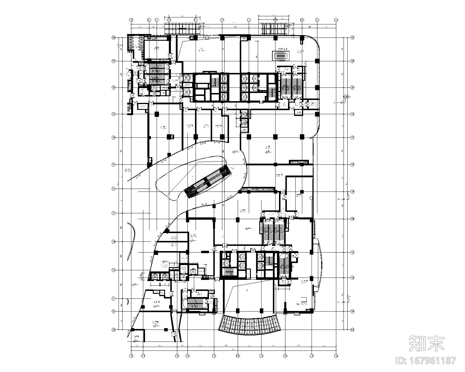 商业中心施工图下载【ID:167961187】