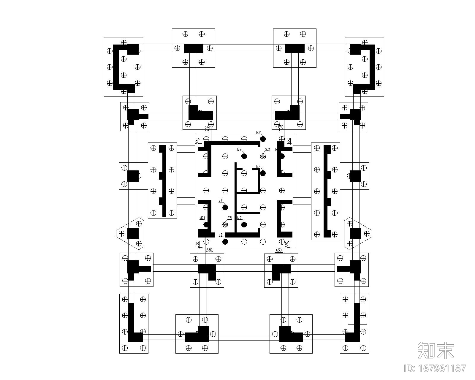 商业中心施工图下载【ID:167961187】