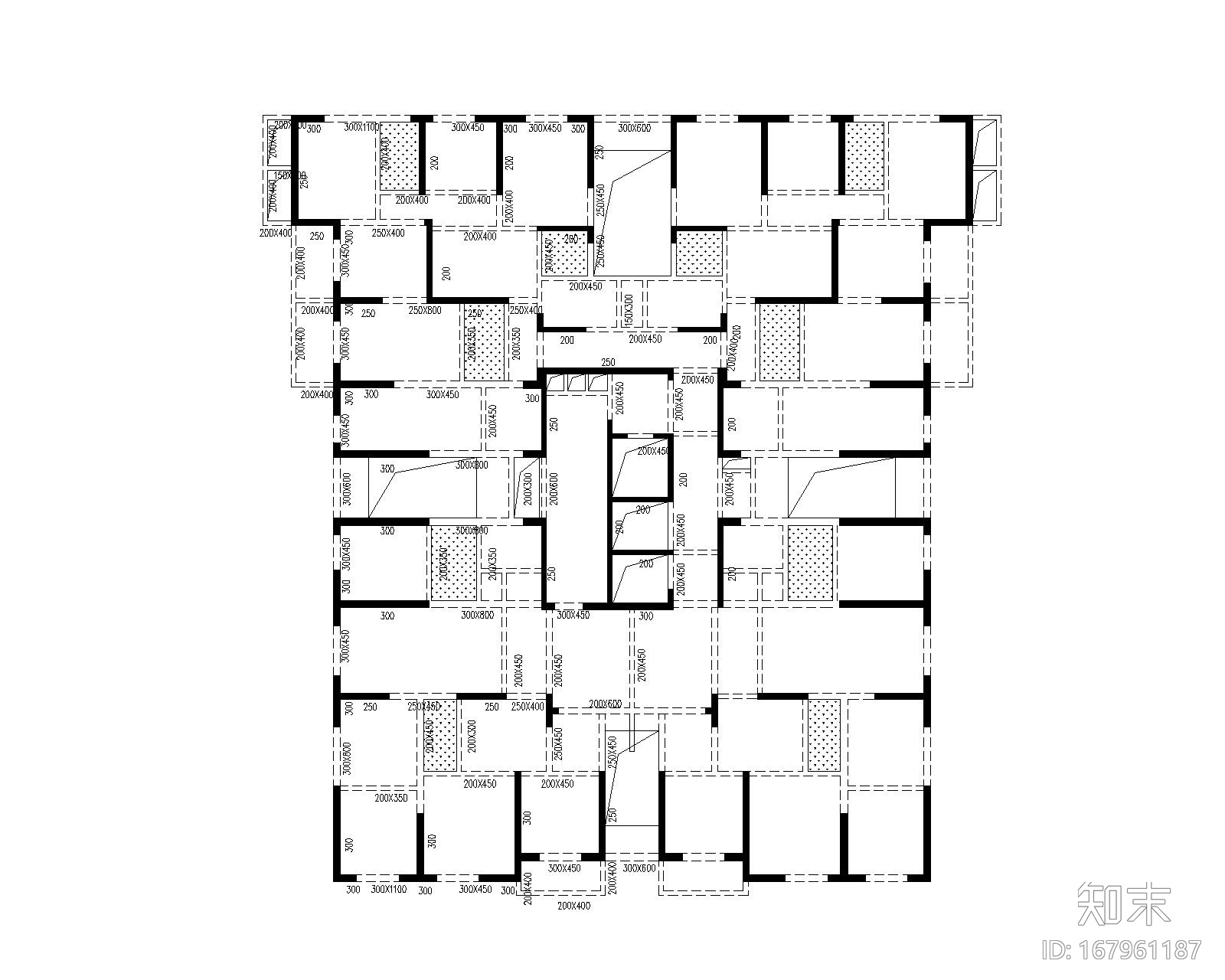 商业中心施工图下载【ID:167961187】