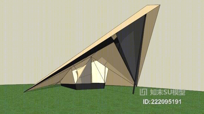 帐篷SU模型下载【ID:222095191】