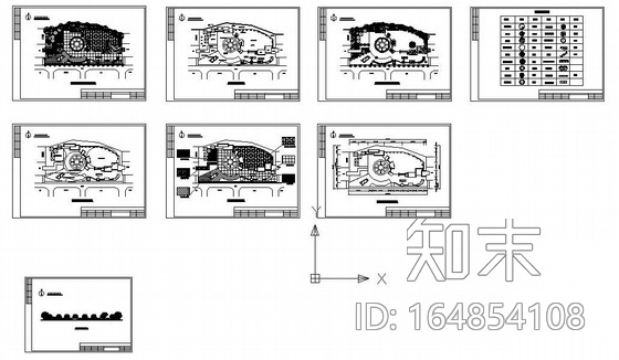 某校园广场设计方案施工图下载【ID:164854108】