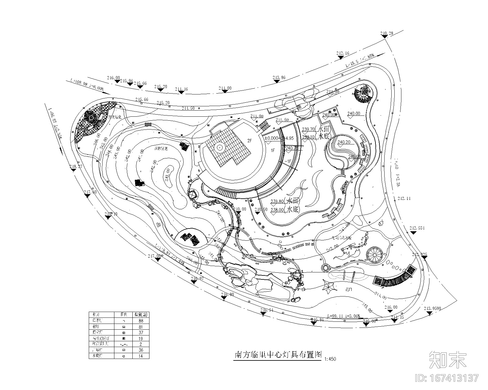 照明系统CAD配置图cad施工图下载【ID:167413137】