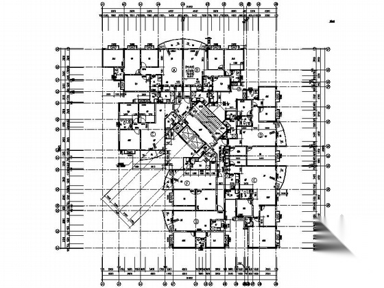 [重庆]多层花园洋房及高层住宅建筑施工图cad施工图下载【ID:167357181】