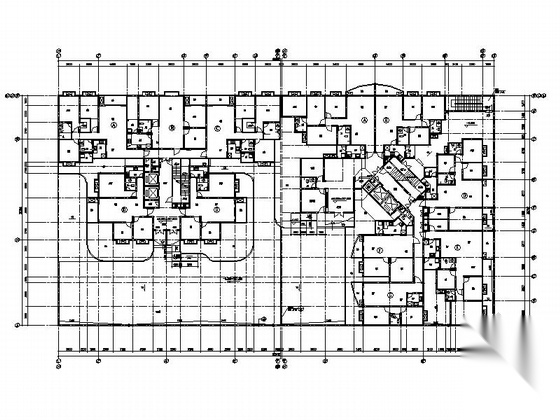 [重庆]多层花园洋房及高层住宅建筑施工图cad施工图下载【ID:167357181】