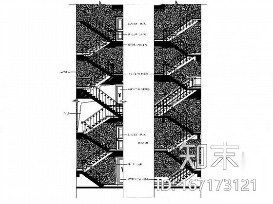 [福建]豪华欧式三层别墅室内装修设计图（含效果）cad施工图下载【ID:167173121】