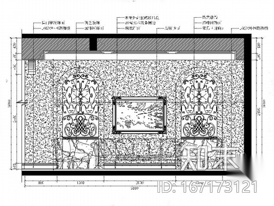 [福建]豪华欧式三层别墅室内装修设计图（含效果）cad施工图下载【ID:167173121】