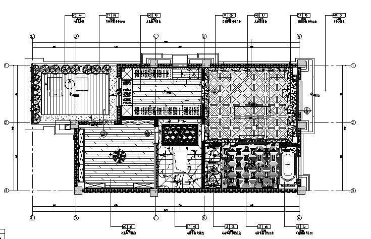 [四川]塞纳尔河浪漫奢华摩登新古典别墅设计施工图（附...cad施工图下载【ID:161794167】