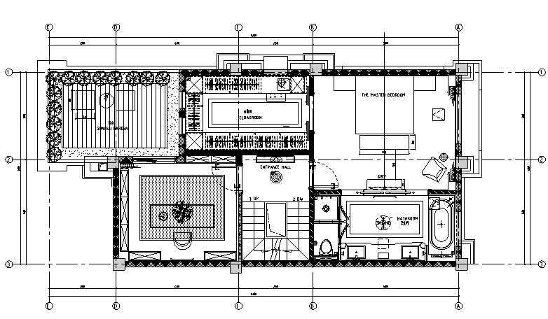 [四川]塞纳尔河浪漫奢华摩登新古典别墅设计施工图（附...cad施工图下载【ID:161794167】