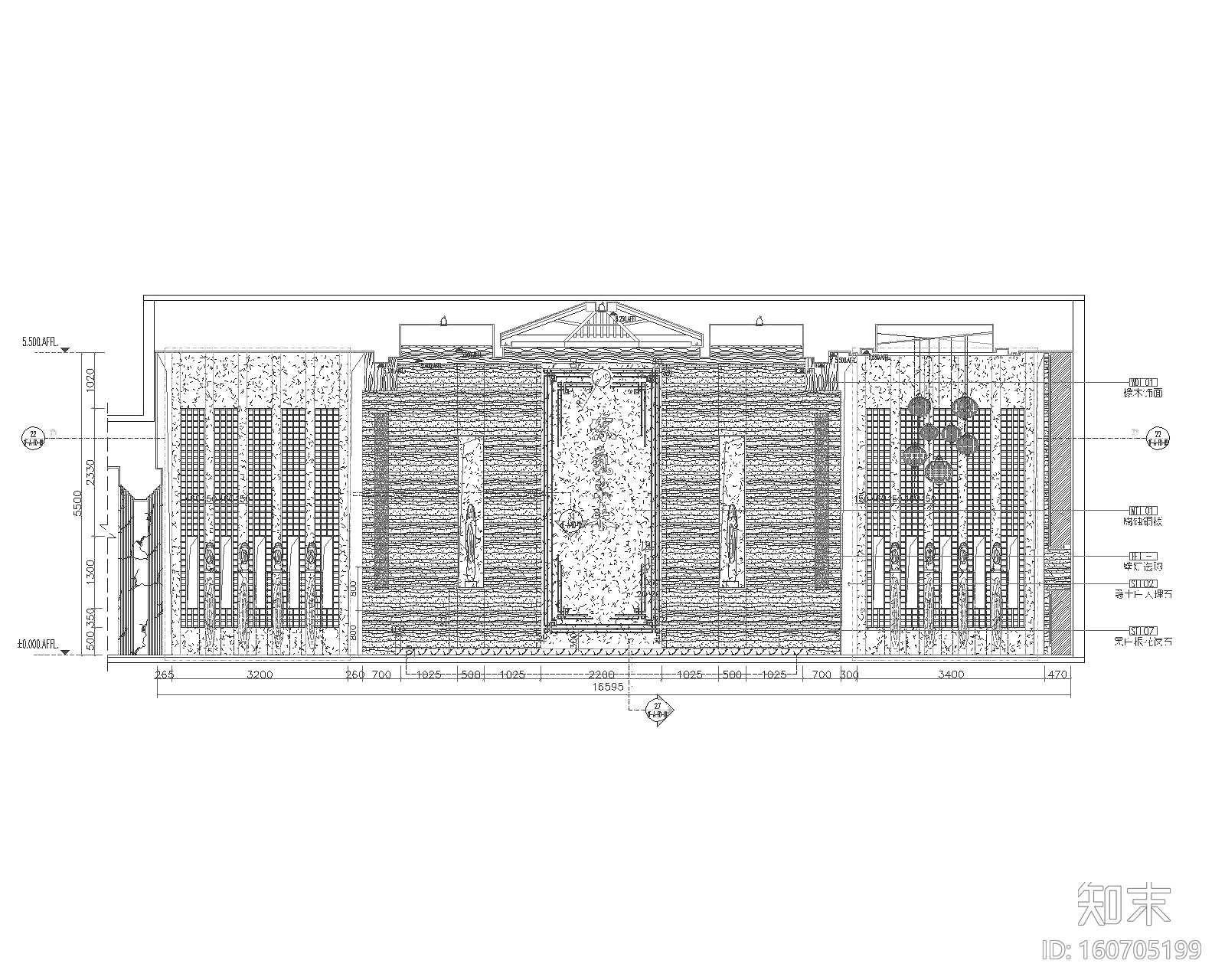 天润曲轴天福山会议中心办公空间深化施工图+高清效果图cad施工图下载【ID:160705199】