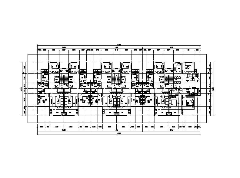 [上海]五层带阁楼花园式洋房建筑施工图cad施工图下载【ID:149778173】