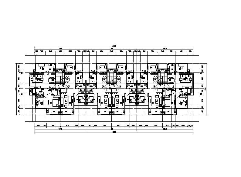 [上海]五层带阁楼花园式洋房建筑施工图cad施工图下载【ID:149778173】