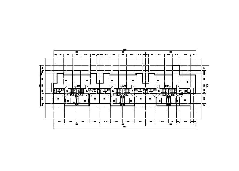 [上海]五层带阁楼花园式洋房建筑施工图cad施工图下载【ID:149778173】