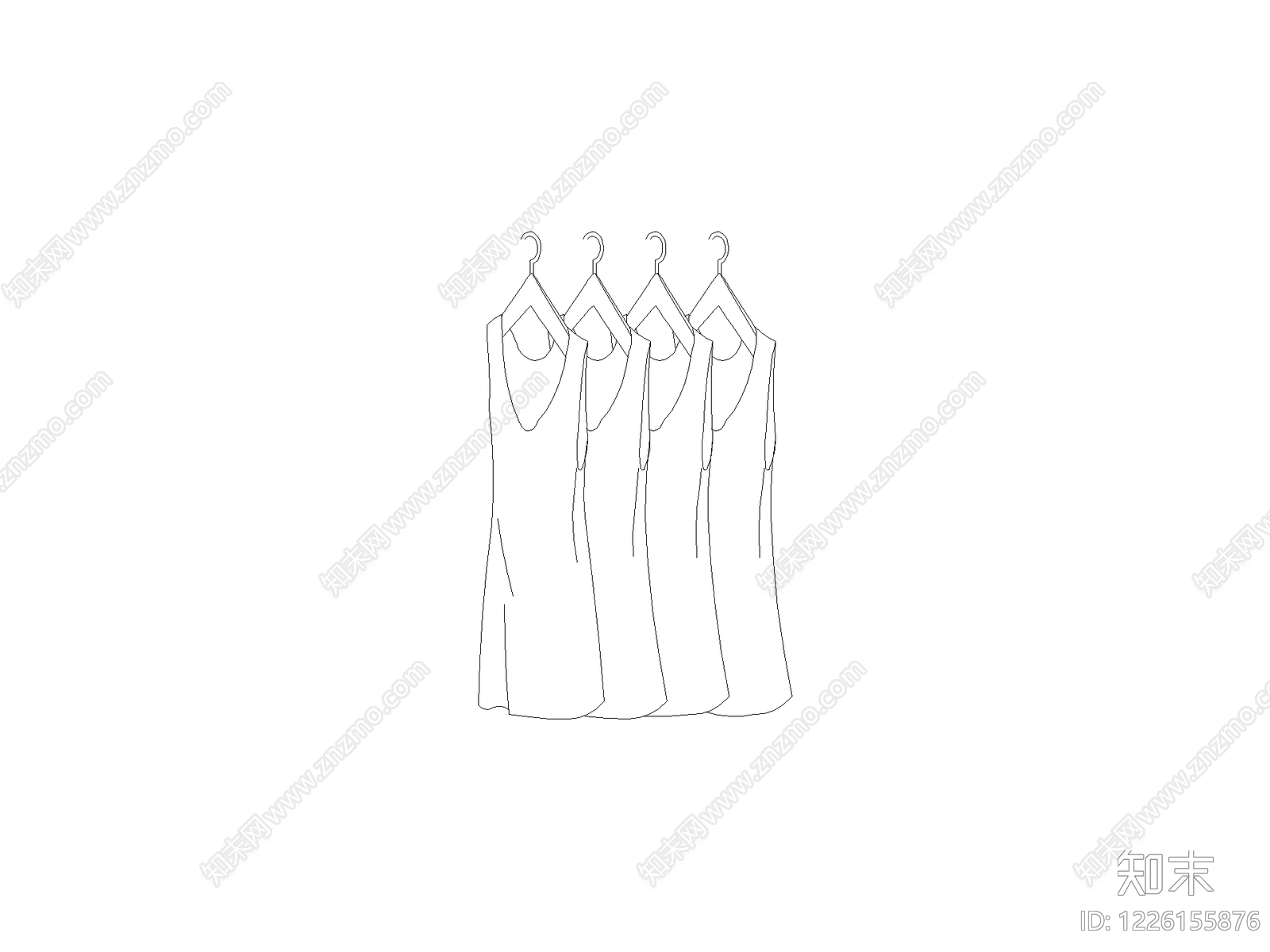 服装鞋帽CAD图纸
