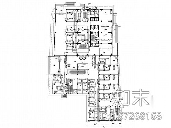 [上海]公寓式商务楼空气调节系统设计施工图cad施工图下载【ID:167268168】