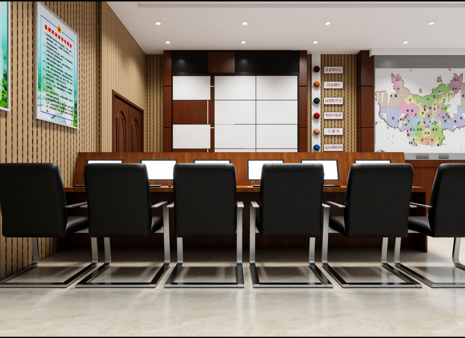 现代指挥中心3D模型下载【ID:1215117330】