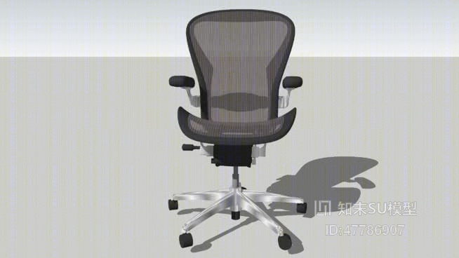 休闲椅SU模型下载【ID:47786907】