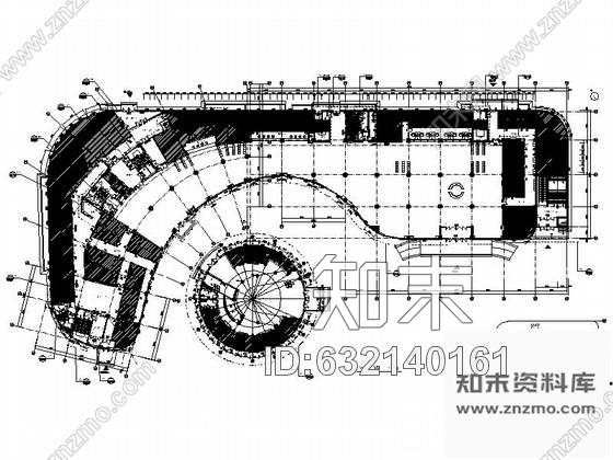 施工图内蒙精品现代风格医院研究所室内装修施工图含效果cad施工图下载【ID:632140161】